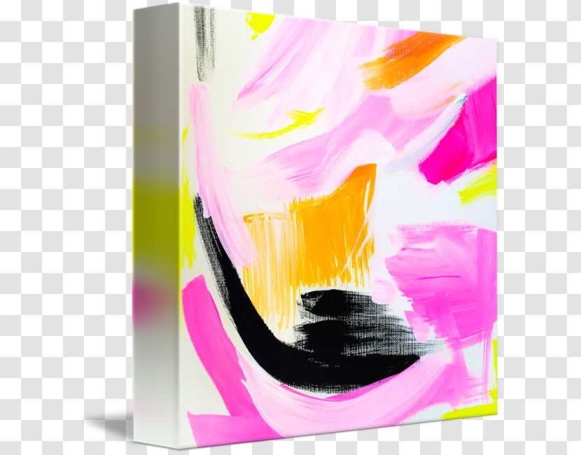 Acrylic Paint Modern Art Painting Transparent PNG