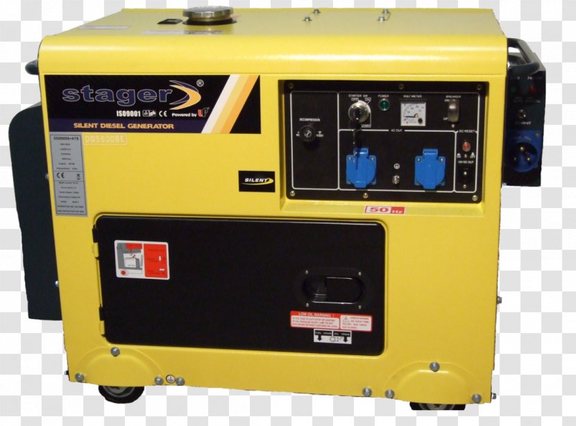 Electric Generator Diesel Automation Electricity Electrical Energy - Hardware - Power Transparent PNG