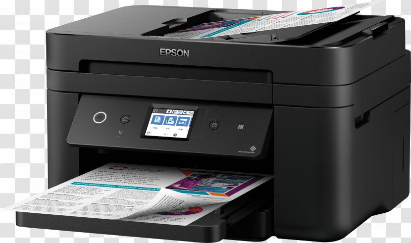 Inkjet Printing Epson MFP 33ppm,20ppm ,4800 X 1200dpi Multi-function Printer Paper - Output Device Transparent PNG