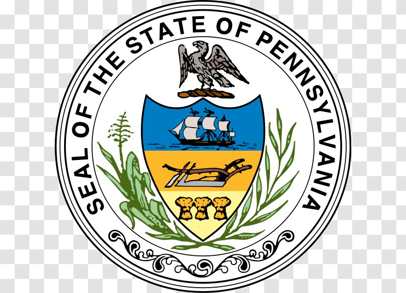 Seal Of Pennsylvania Flag And Coat Arms Oregon Great The United States - Brand Transparent PNG