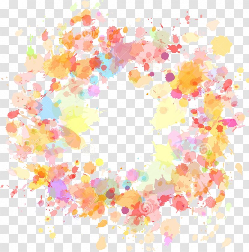 Watercolor Painting Photography Abstraction - Petal - Brush Transparent PNG