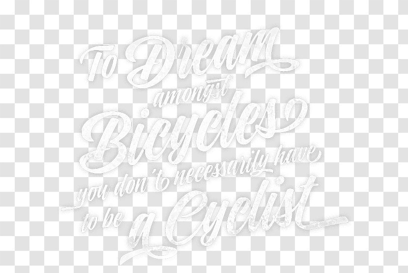 Monochrome Photography White Font - Calligraphy - Sentence Transparent PNG
