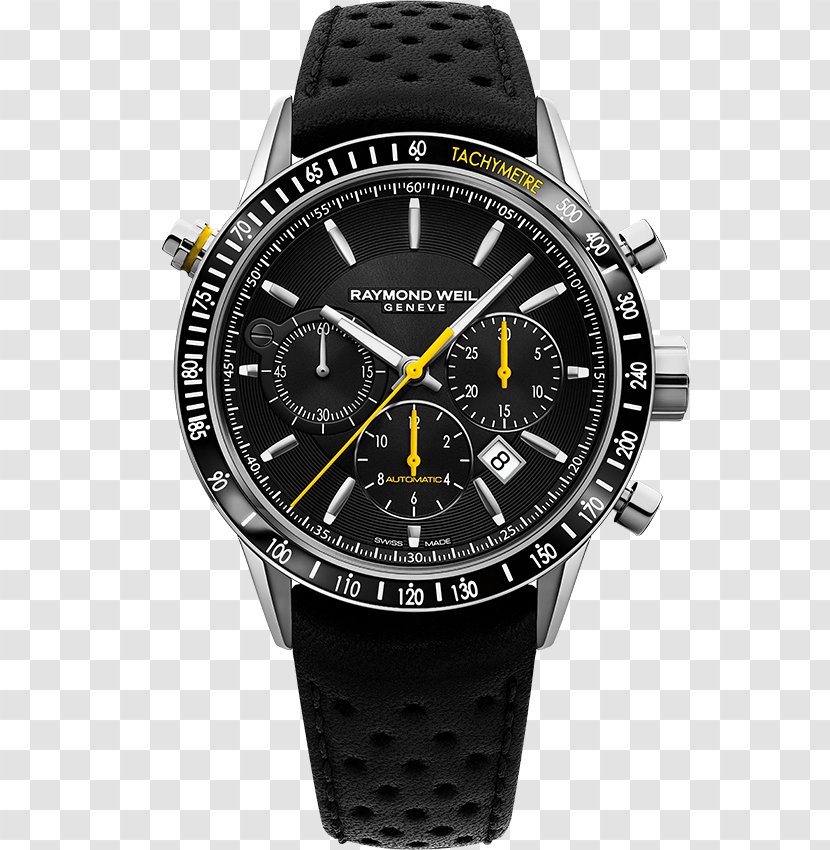 Raymond Weil Chronograph Automatic Watch Freelancer - Strap Transparent PNG