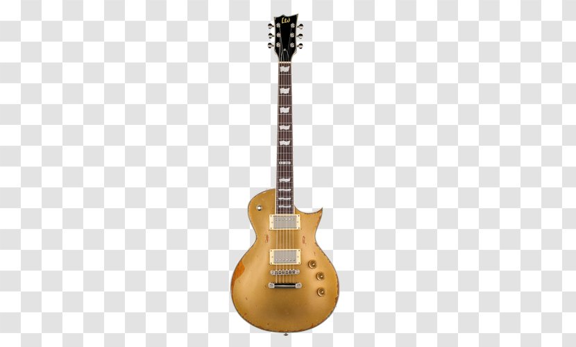 Gibson Les Paul Custom ESP Eclipse Epiphone Guitar - Golden Folk Transparent PNG