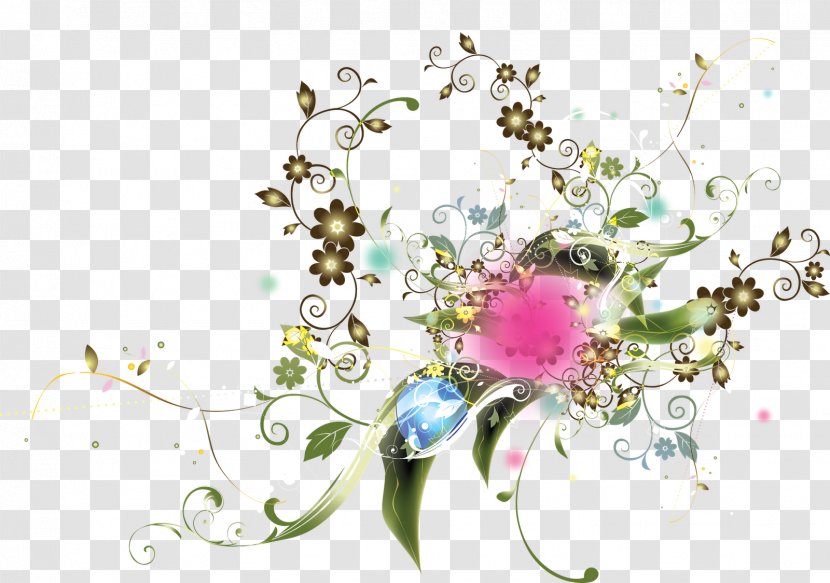 Flower Computer Software - Body Jewelry - Elements Transparent PNG