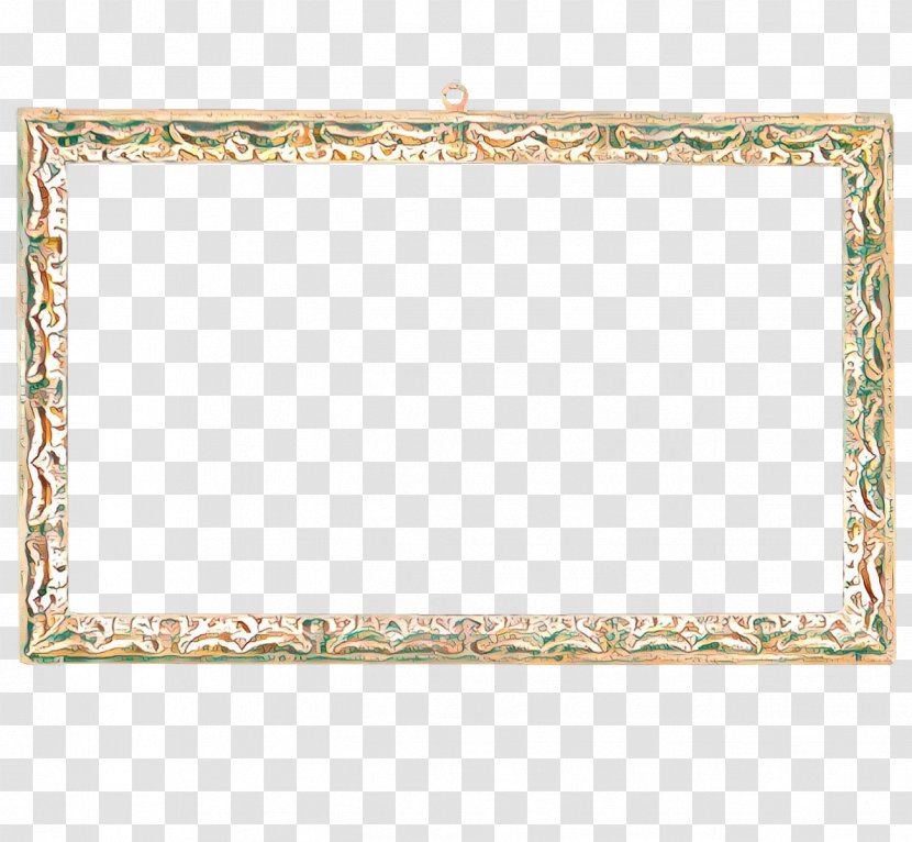 Rectangle Place Mats Picture Frames Pattern Meter - Beige - Frame Transparent PNG