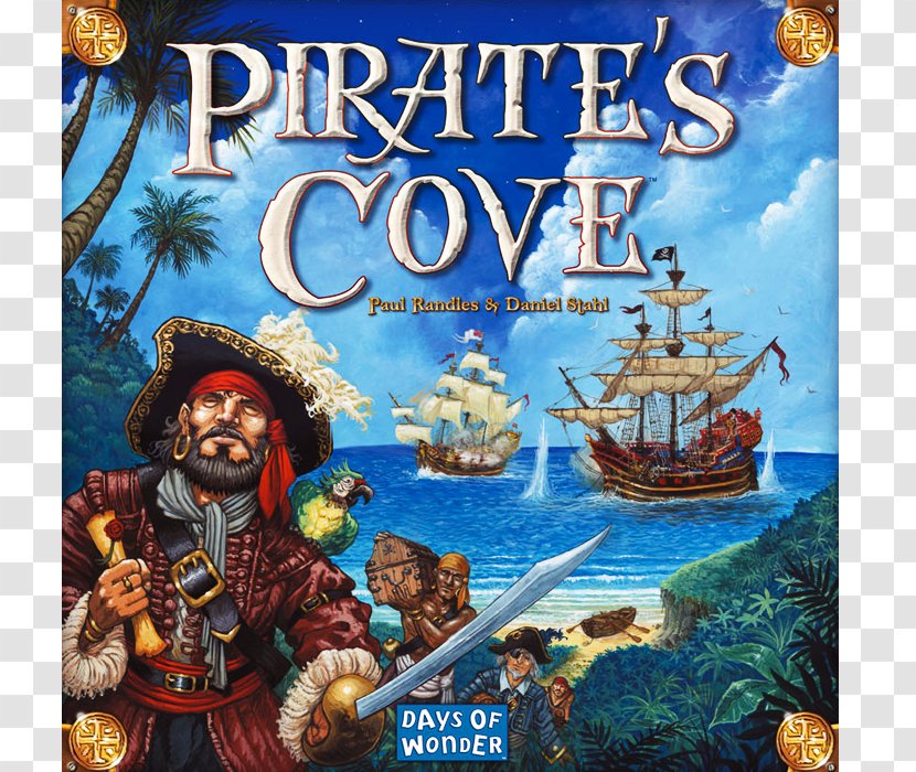 Days Of Wonder Pirate's Cove Memoir '44 Game - Album Cover Transparent PNG