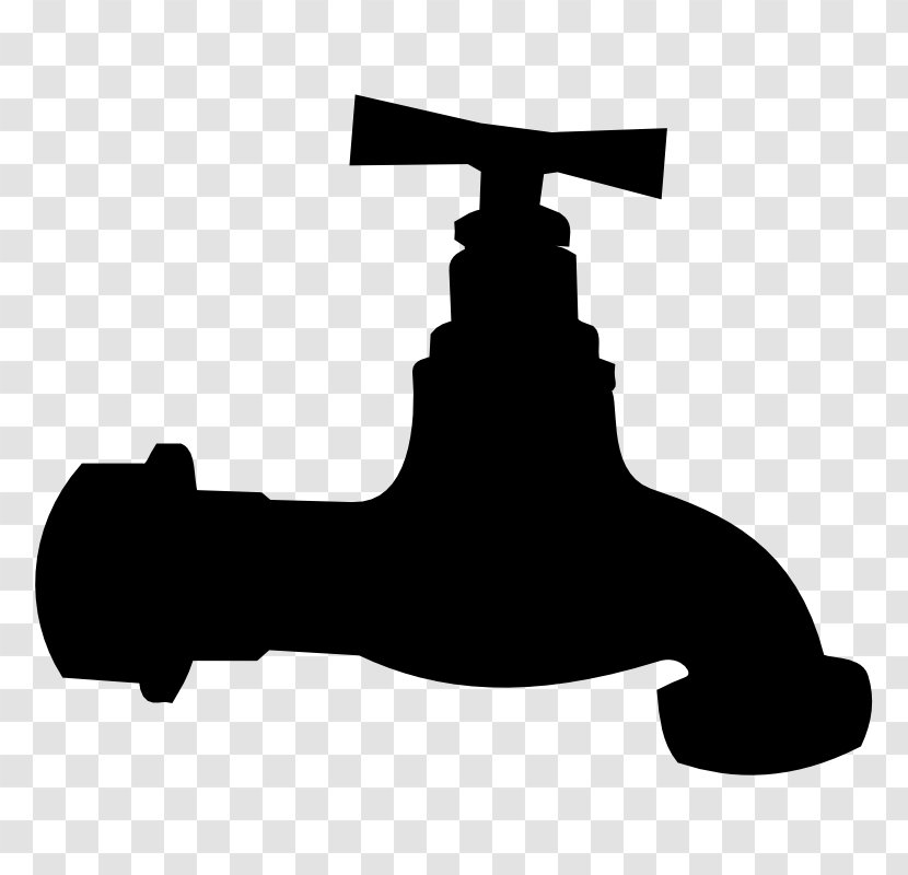 Tap Plumbing Clip Art - Monochrome Photography - Sink Transparent PNG