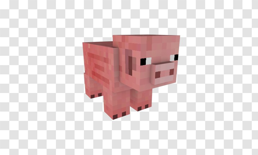 Minecraft Domestic Pig Creeper Mob Clip Art - Skeleton - House Cliparts Transparent PNG