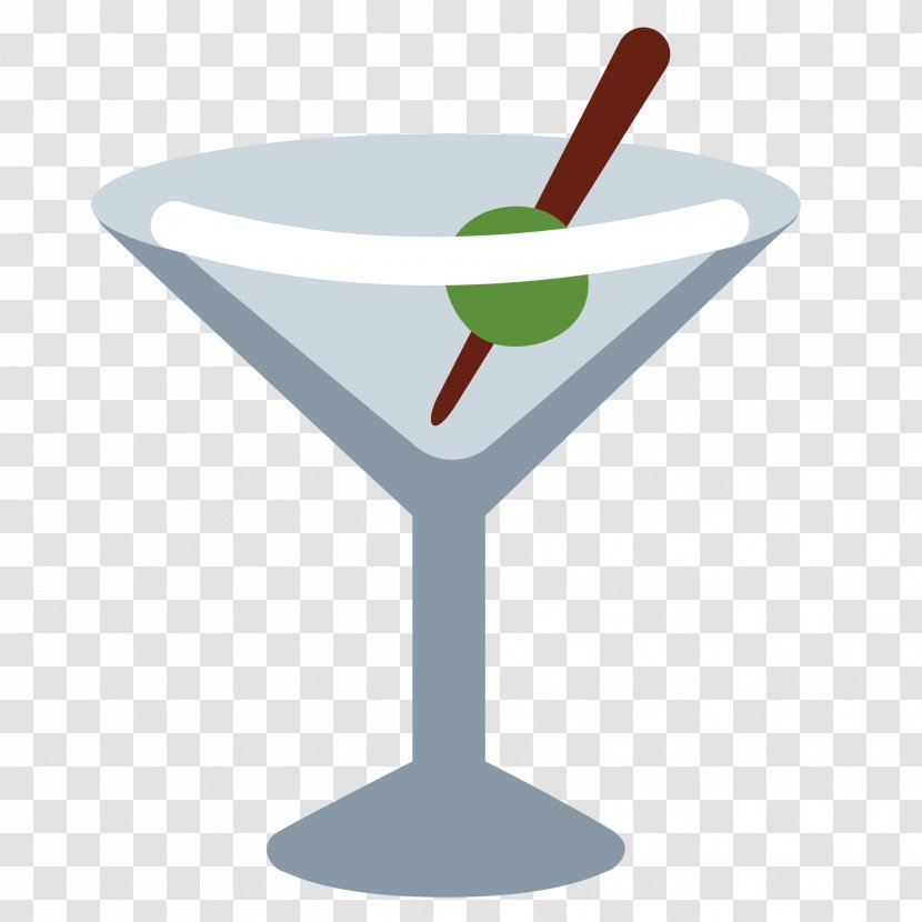 Cocktail Martini Margarita Distilled Beverage Emoji - Punch - Bubble Tea Transparent PNG