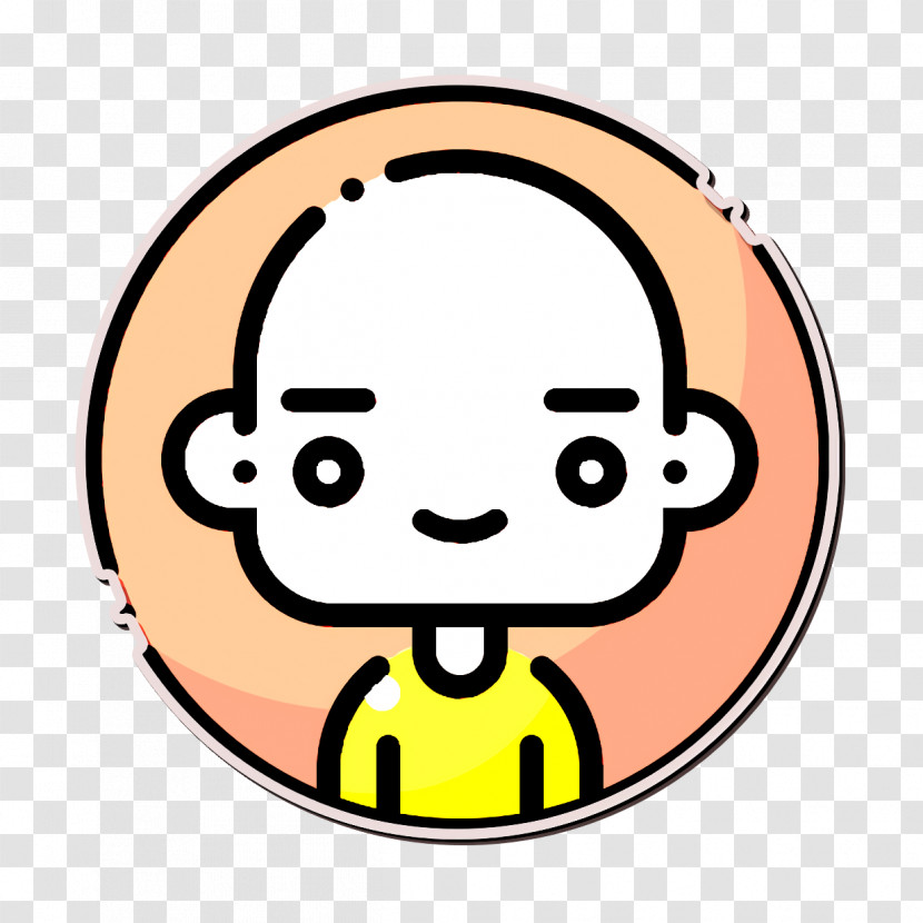 Man Icon Bald Icon Avatars Icon Transparent PNG