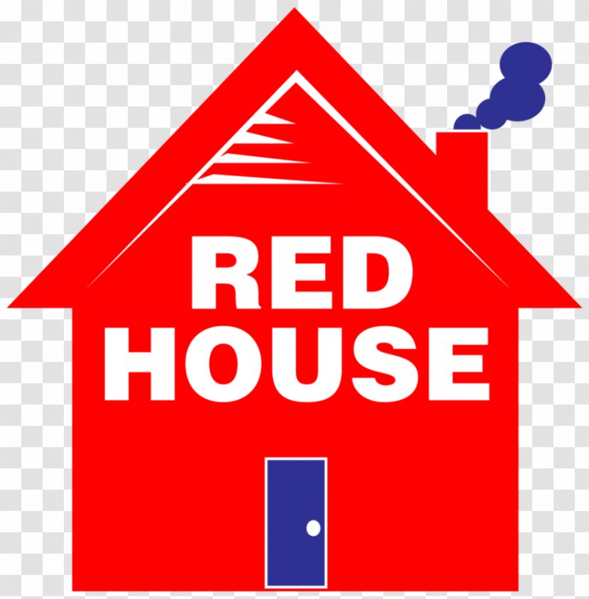 House Sign Real Estate Agent Home - Red Transparent PNG
