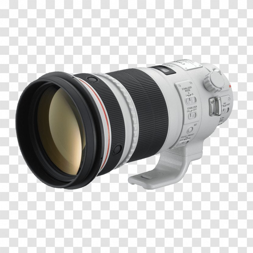 Canon EF 400mm Lens Mount 300mm EOS Ultrasonic Motor - Autofocus - Camera Transparent PNG