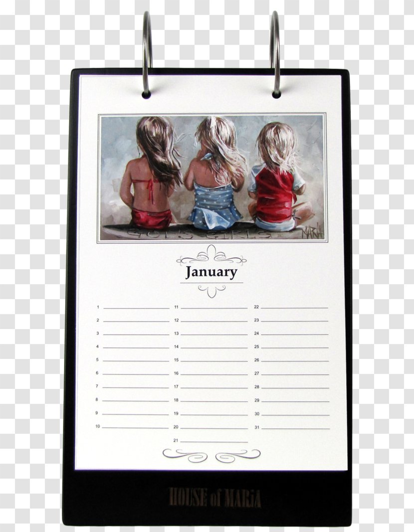 Picture Frames Calendar Font - Empty Box And Zeroth Maria Transparent PNG