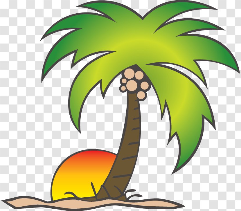 Arecaceae Tree Coconut Clip Art - Fictional Character - Cartoon Transparent PNG