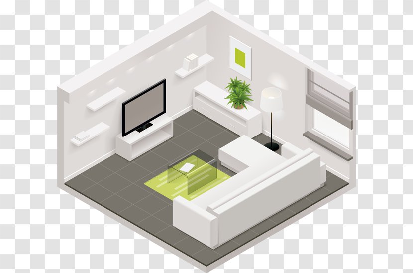 Living Room House - Home - Vector Transparent PNG