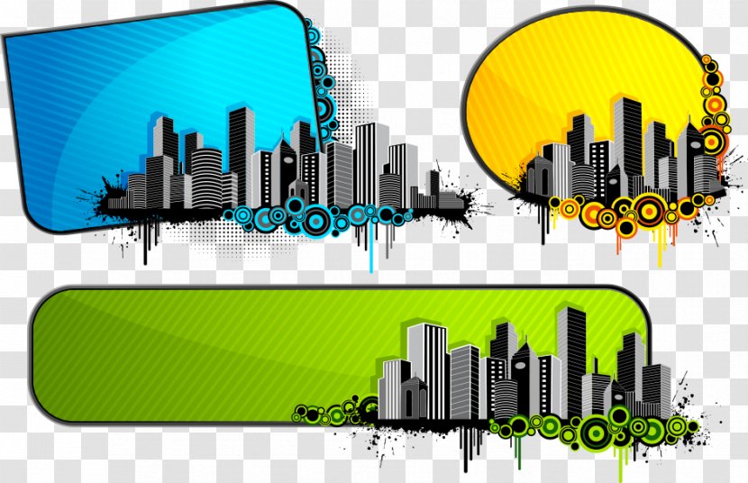 Architecture Building Silhouette Illustration - Cityscape - Vector City High-rise Transparent PNG