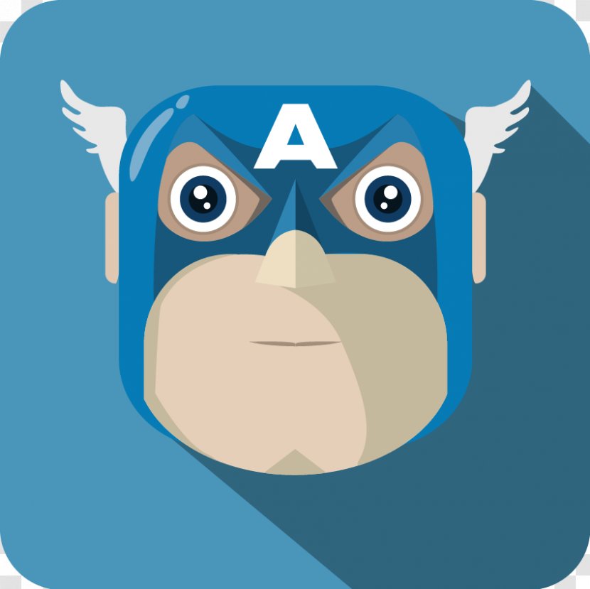 Avatar Download Icon - Cartoon - Superhero Phone Transparent PNG