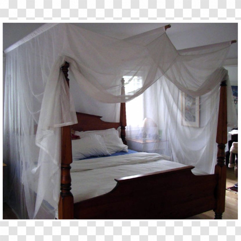 Curtain Bed Frame Bedroom Canopy Four-poster - Mattress Transparent PNG