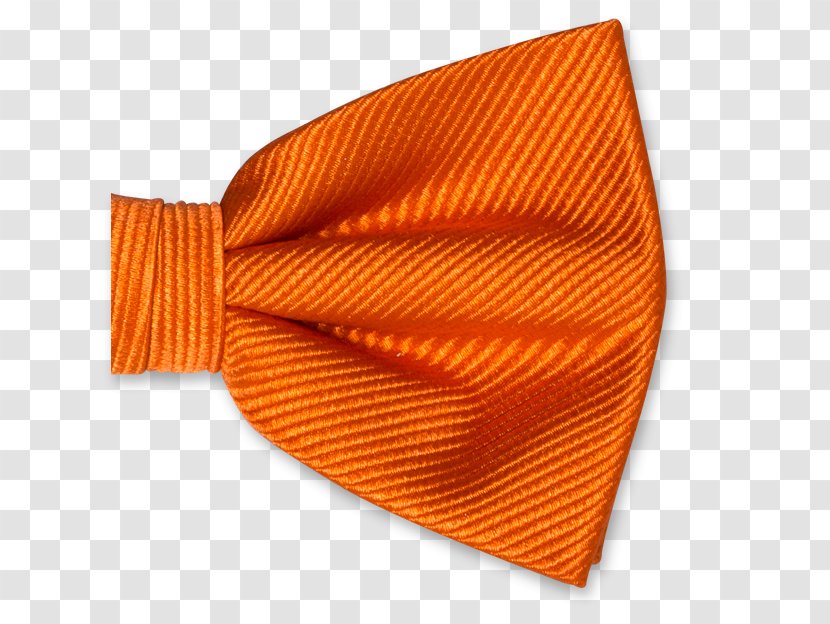 Necktie Bow Tie Orange Silk Fashion - Knot Transparent PNG