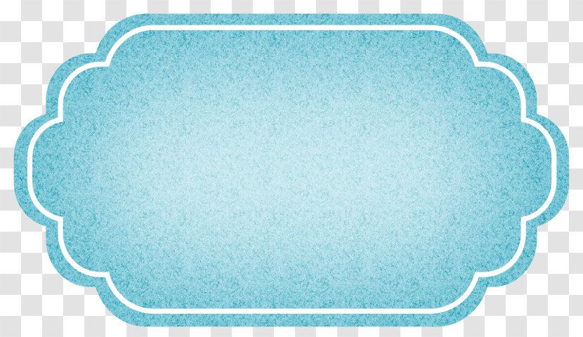 Label Paper Web Template Picture Frames - Printing - Turquoise Transparent PNG