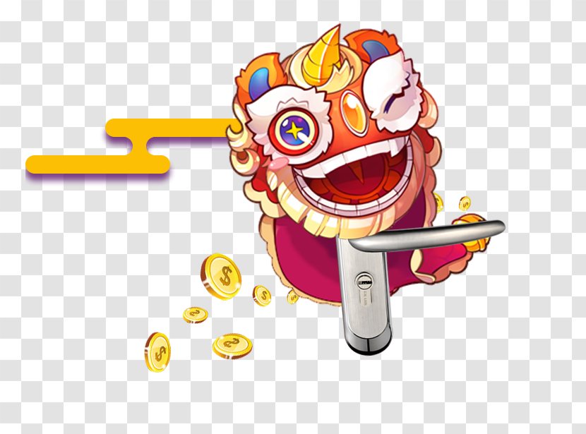Parkour Everyday Lion Dance Chinese New Year - Festival - Appliance Sales Clown Transparent PNG