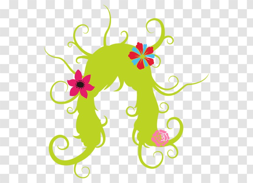 Illustration Floral Design Graphic Clip Art - Hairstyle - Petal Transparent PNG
