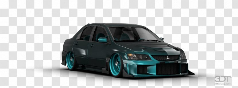 Mitsubishi Lancer Evolution Car Door Motors Bumper - Model Transparent PNG