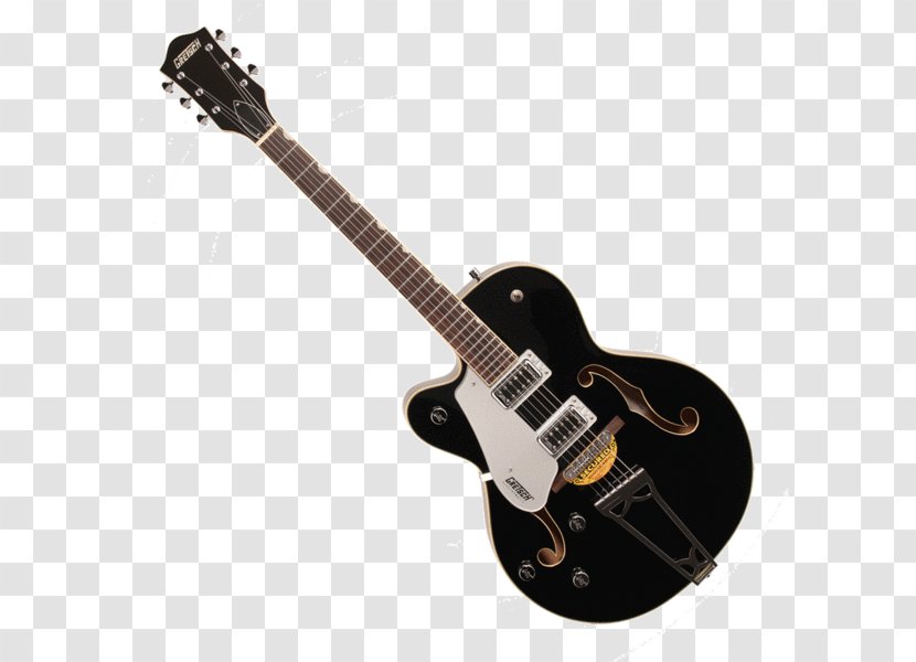 Electric Guitar Gretsch Left-handed Archtop - Cutaway - Single-handedly Transparent PNG