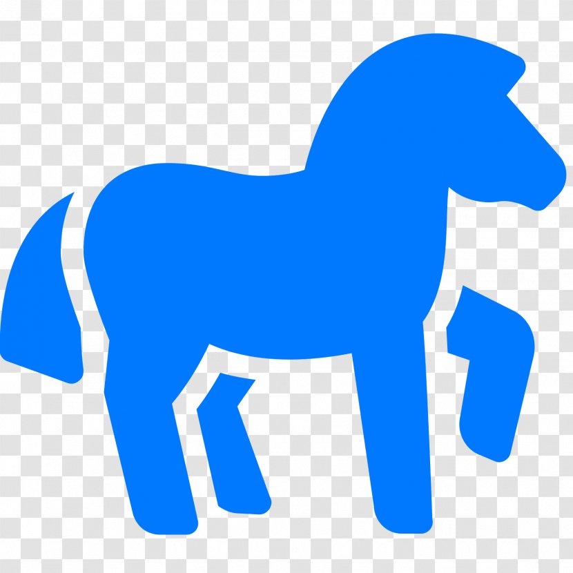 Pony Clip Art Mustang Colt Mare - Area - Horse Icon Transparent PNG