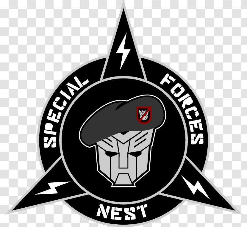 Logo Special Forces Operations Transformers - Delta Force Transparent PNG