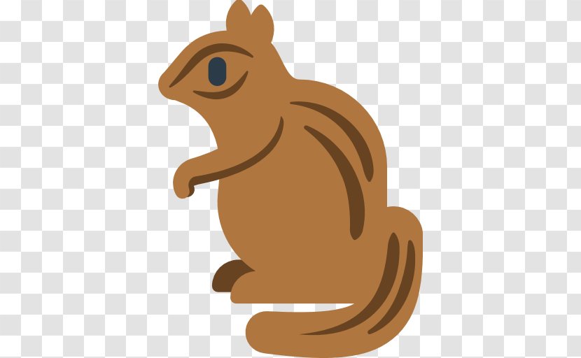 Tree Squirrel Emoji Chipmunk Emoticon - Wildlife - Elephant Rabbit Transparent PNG