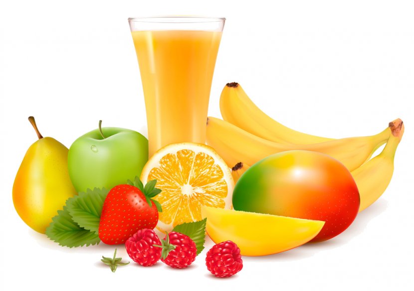 Juice Fruit - Health Shake Transparent PNG