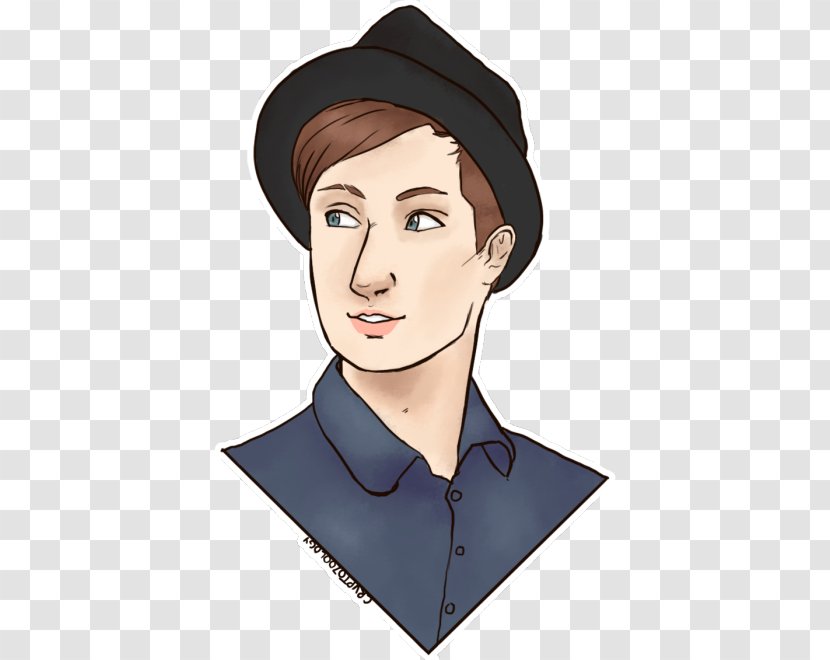 Forehead Hat Cartoon - Watercolor - Class Of Heroes Transparent PNG