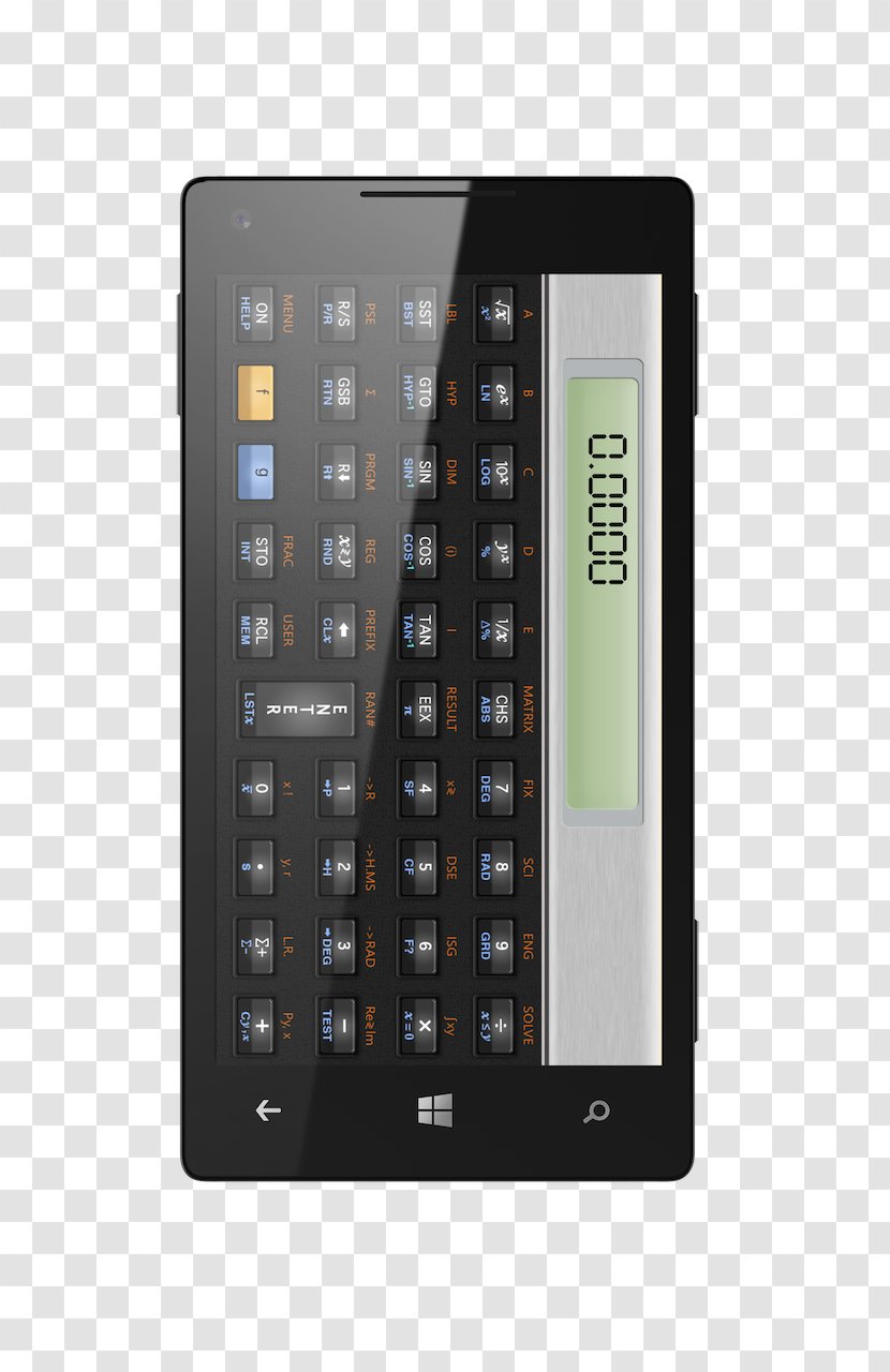Feature Phone Scientific Calculator HP-15C Mobile Phones Transparent PNG