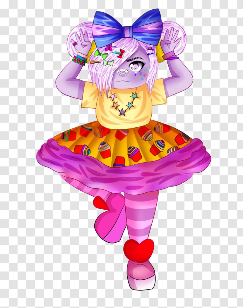 Headgear Clown Cartoon Costume - Legendary Creature Transparent PNG
