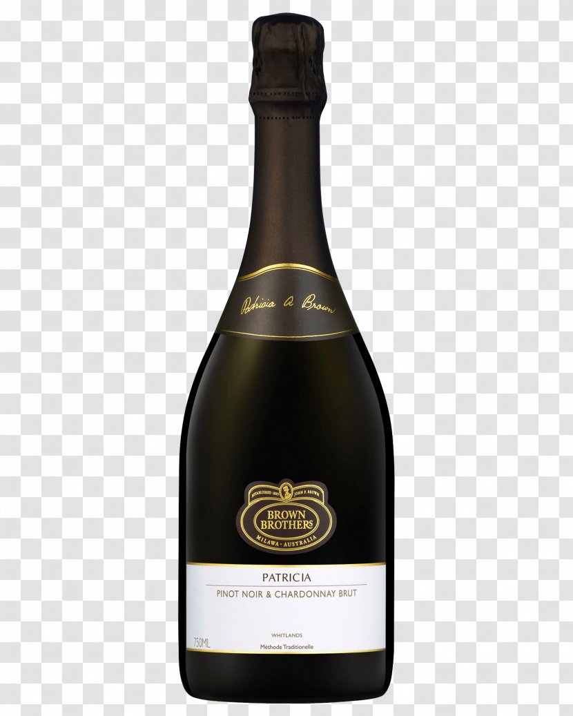 Champagne Chardonnay Pinot Noir Brown Brothers Milawa Vineyard Sparkling Wine - Vintage Transparent PNG