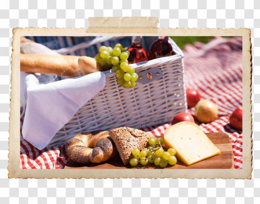 Breakfast Picnic Baskets Wine Food - Photography Transparent PNG