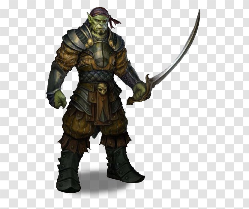 Pathfinder Roleplaying Game Dungeons & Dragons D20 System Half-orc Pirate - Fictional Character Transparent PNG