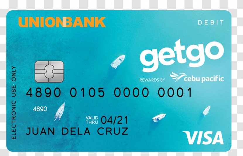 Debit Card Credit Union Bank Of The Philippines Visa - Personal Identification Number Transparent PNG