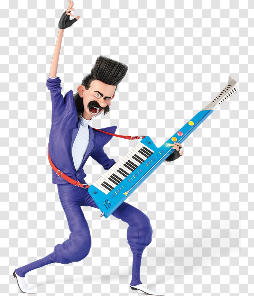 Balthazar Bratt Felonious Gru Joker Despicable Me - Musical Instrument Transparent PNG