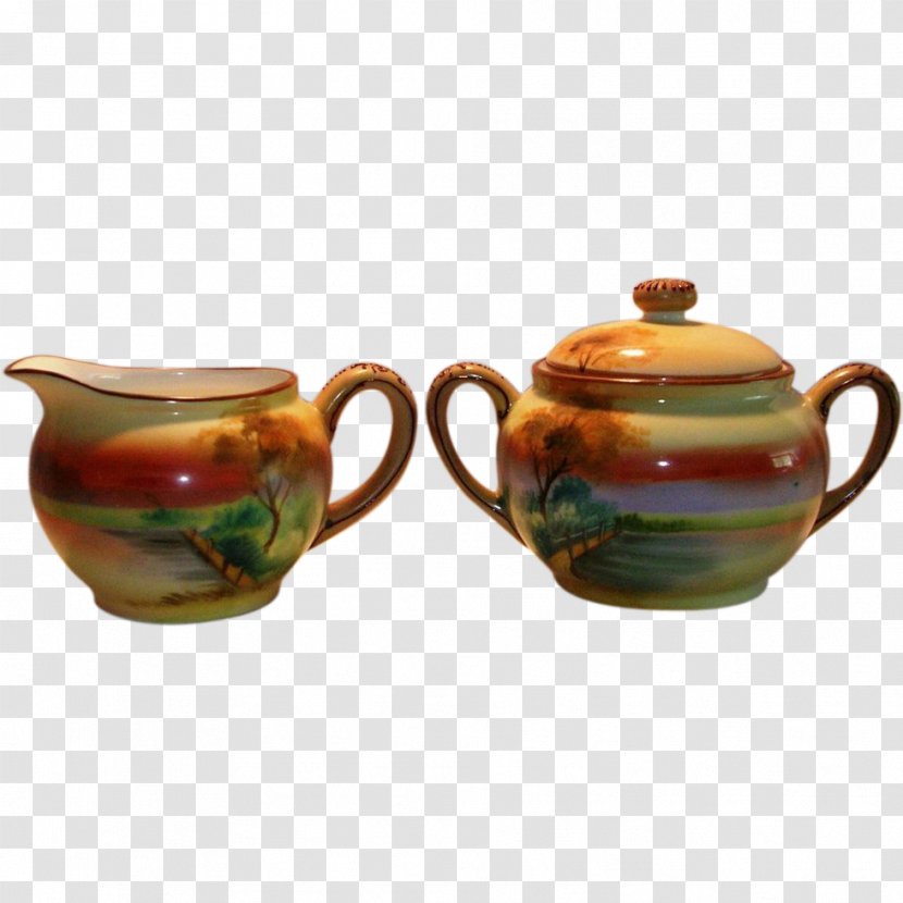 Coffee Cup Ceramic Pottery Mug Teapot Transparent PNG
