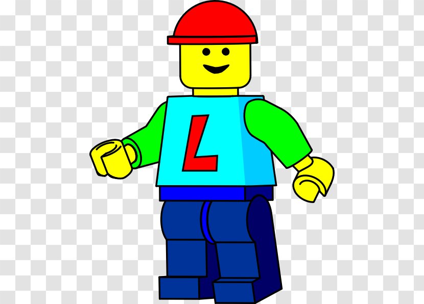 Lego Minifigures Free Content Clip Art - Website - Man Black And White Transparent PNG