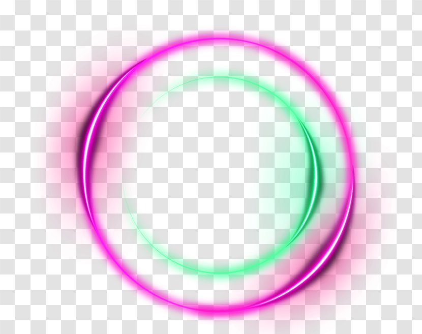 Light Halo - Purple - Effect Ring Element Transparent PNG