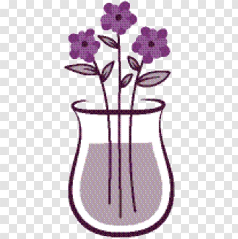 Purple Flower Wreath - Blue - Herbaceous Plant Magenta Transparent PNG