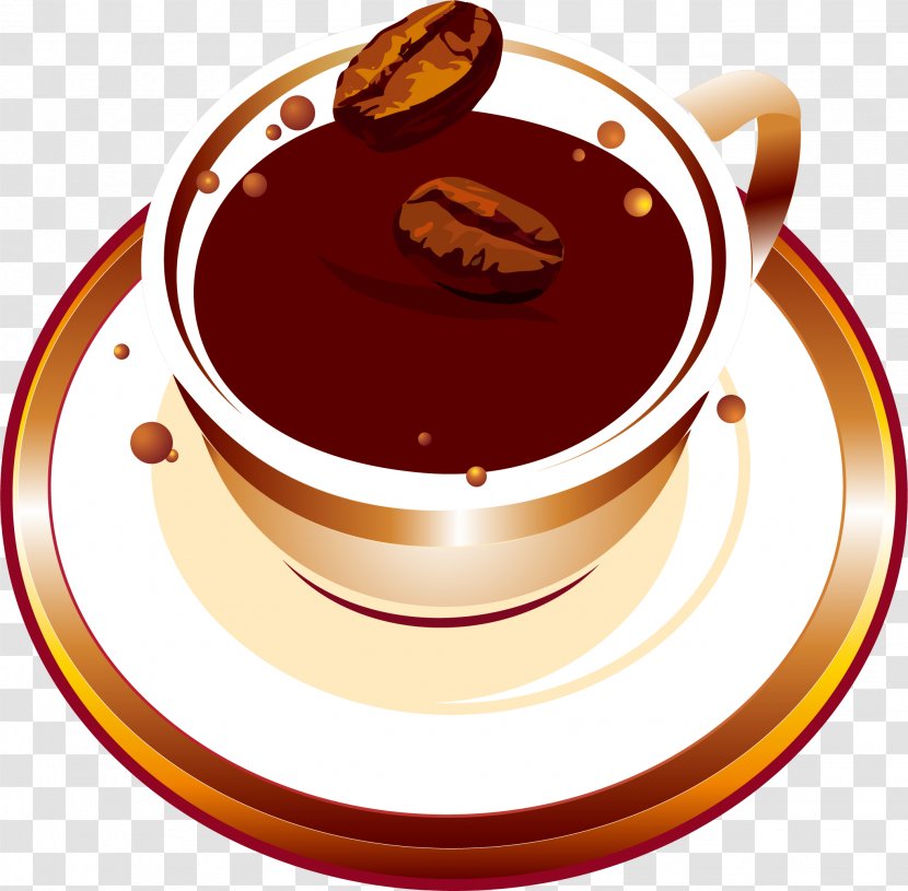 Coffee Cafe Vecteur - Drawing - Vector Element Transparent PNG