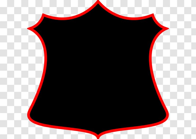 Logo Art Clip - Black - Shield Design Transparent PNG