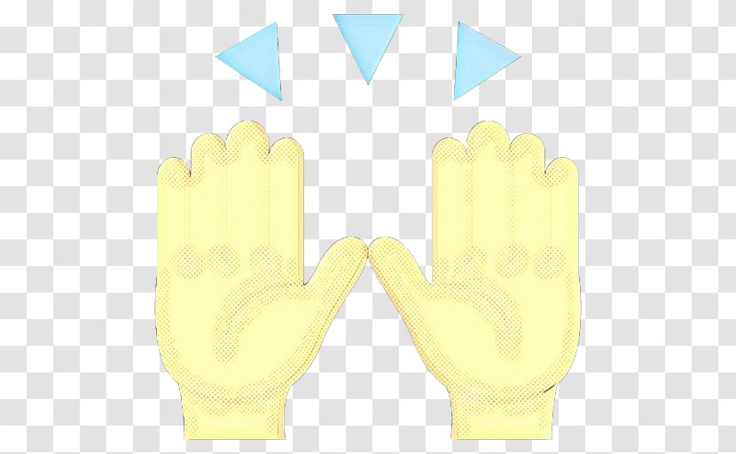Yellow Glove Personal Protective Equipment Hand Safety - Fashion Accessory - Gesture Transparent PNG