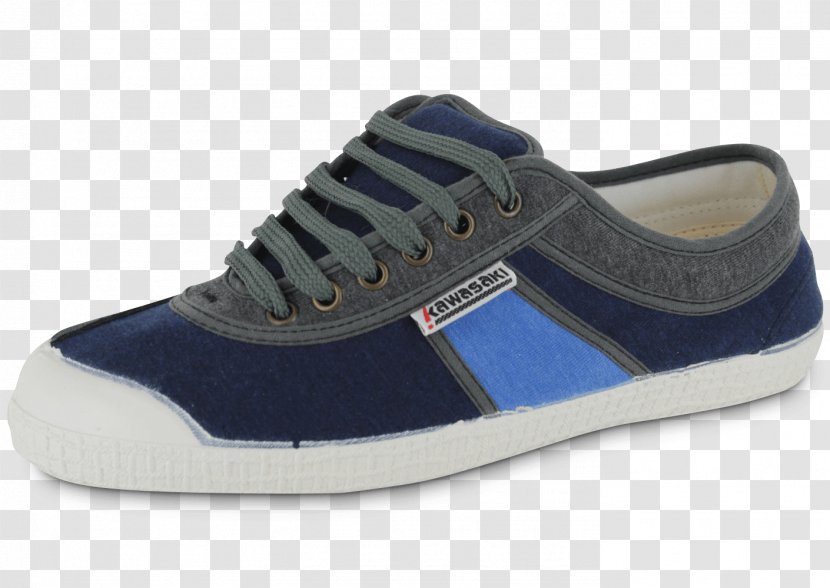Skate Shoe Sneakers Cobalt Blue Sportswear - Walking Transparent PNG