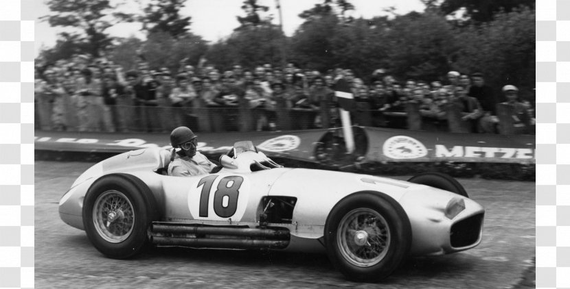 Mercedes-Benz W196 1955 Formula One Season Monaco Grand Prix Car Mercedes AMG Petronas F1 Team - Performance Transparent PNG